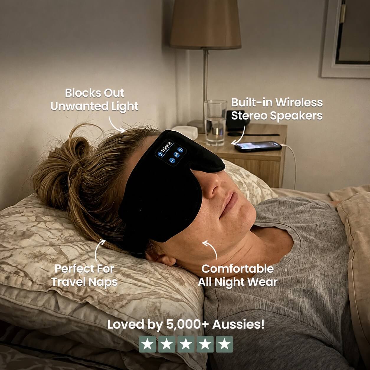 MyComfortCove™ Wireless Audio Wrap